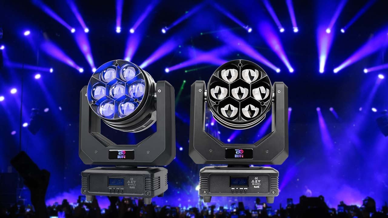 How Moving Head Lights Are Used in TV and Film Production
