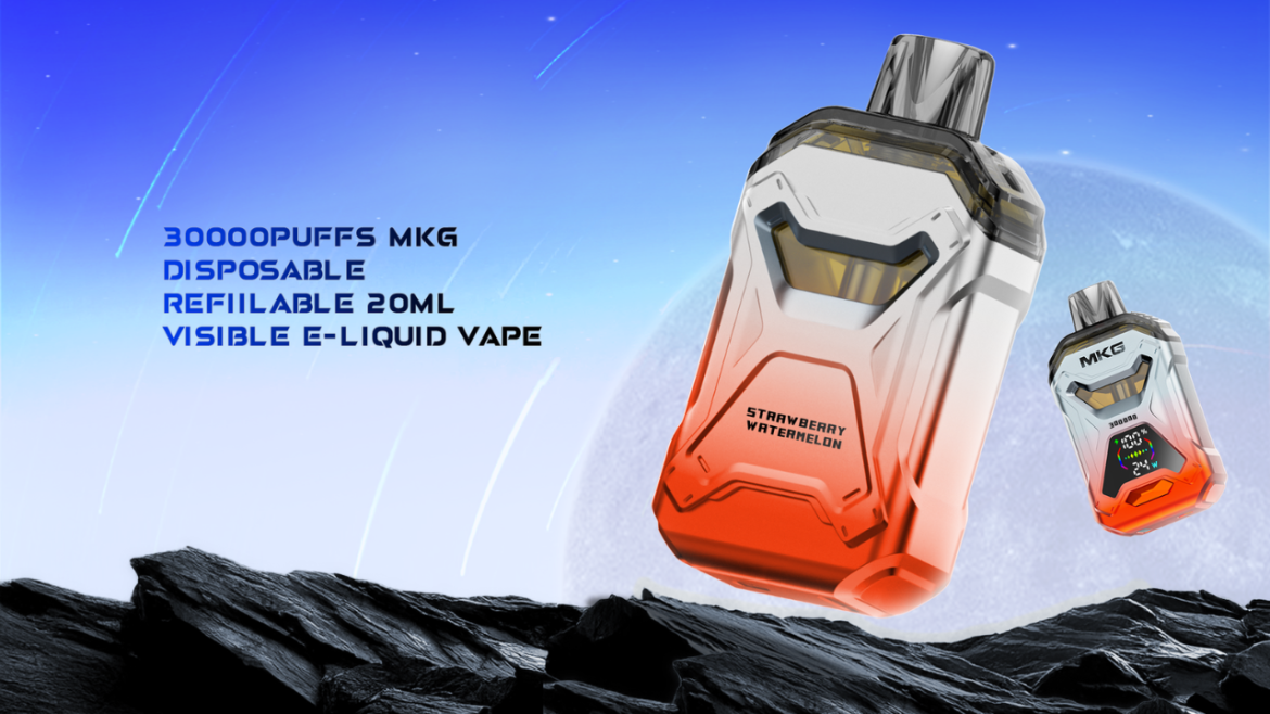 Double Mesh Core MKG Vape for Intense Flavor Delivery